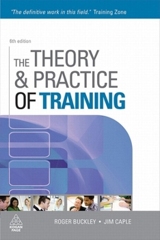 Paperback The Theory & Practice of Training Book