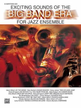 Paperback Exciting Sounds of the Big Band Era: E-flat Baritone Saxophone Book