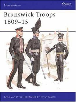 Paperback Brunswick Troops 1809-15 Book