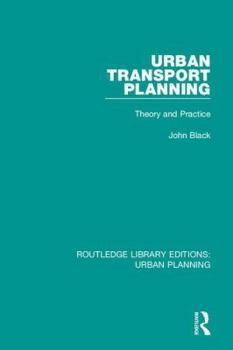 Hardcover Urban Transport Planning: Theory and Practice Book