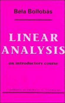 Paperback Linear Analysis Book