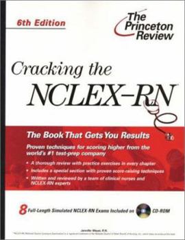 Paperback The Princeton Review: Cracking the NCLEX-RN with Sample Tests on CD-ROM Book