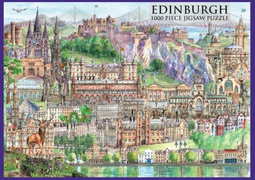 Paperback Edinburgh: 1000 Piece Jigsaw Book