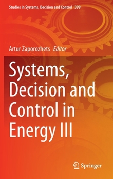 Hardcover Systems, Decision and Control in Energy III Book