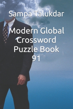 Paperback Modern Global Crossword Puzzle Book 91 Book