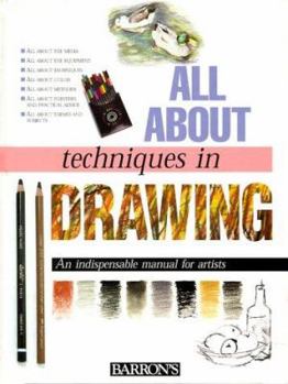 Hardcover All about Techniques in Drawing Book