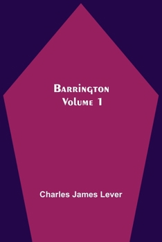 Paperback Barrington. Volume 1 Book