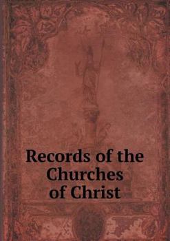 Paperback Records of the Churches of Christ Book
