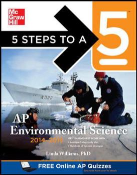 Paperback 5 Steps to a 5 AP Environmental Science, 2014-2015 Edition Book