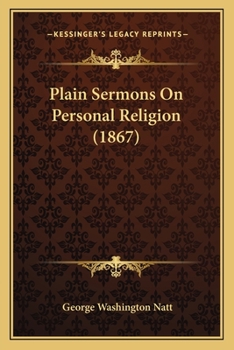 Paperback Plain Sermons On Personal Religion (1867) Book