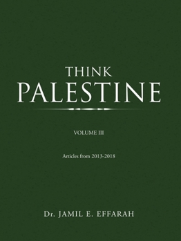 Paperback Think Palestine: Volume Iii Book