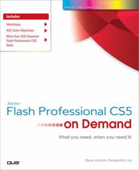 Paperback Adobe Flash Professional Cs5 on Demand Book