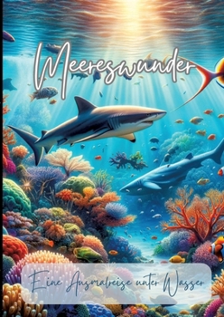 Paperback Meereswunder: Eine Ausmalreise unter Wasser [German] Book