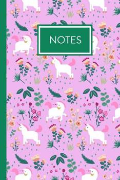 Paperback Notes: A Whimsical Sketch-style Unicorn, Cupcakes and Doodle Rainbows Notebook Book