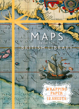 Paperback Maps from the British Library: Wrapping Paper Book