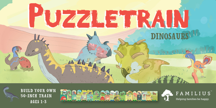 Misc. Supplies Puzzletrain: Dinosaurs 26-Piece Puzzle Book