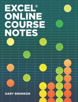 Paperback Excel OnLine Course Notes Book