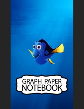 Notebook: Finding Nemo Cheerful Clownfish Adventure Fans Funny Swimming Ocean Life, Kids Elementary School Graph Paper Girls 8.5 x 11 Inches 110 Pages