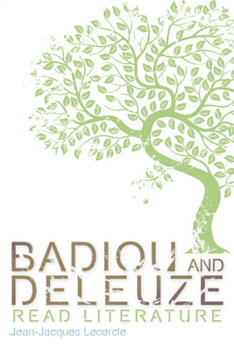 Paperback Badiou and Deleuze Read Literature Book