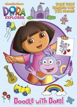 Paperback DOODLE WITH DORA! Book
