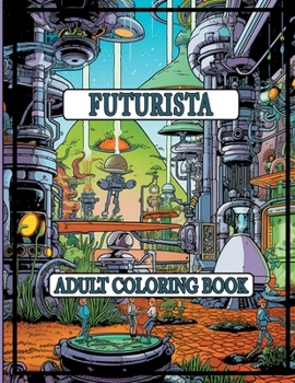 Paperback Futurista: Adult Coloring Book