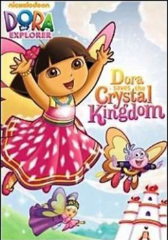 DVD Dora The Explorer: Dora Saves The Crystal Kingdom Book