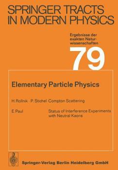 Paperback Elementary Particle Physics Book