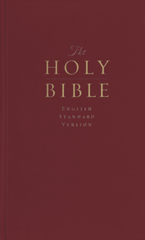 Hardcover Holy Bible: English Standard Version, The Value Church and Pew Edition, Burgunday Book