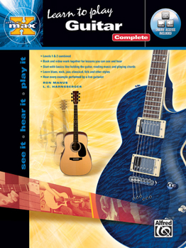 Paperback Alfred's MAX Guitar Complete (Alfred's Max Series) Book