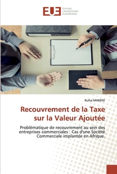 Paperback Recouvrement de la Taxe sur la Valeur Ajoutée [French] Book
