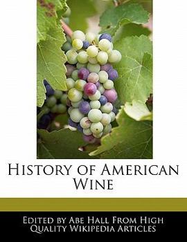 Paperback History of American Wine Book