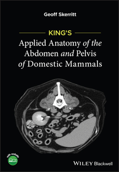 Paperback King's Applied Anatomy of the Abdomen and Pelvis of Domestic Mammals Book