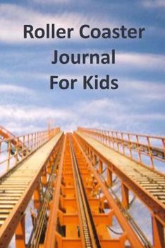 Paperback Roller Coaster Journal for Kids Book