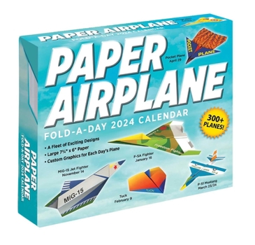 Paper Airplane 2024 Fold-A-Day Calendar