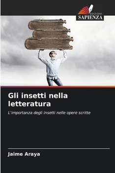 Paperback Gli insetti nella letteratura [Italian] Book