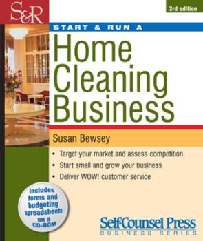 Paperback Start & Run a Home Cleaning Business Book