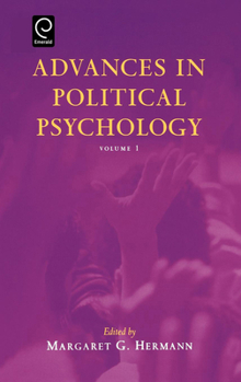 Hardcover Advances in Political Psychology Book