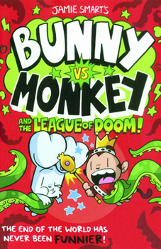 Library Binding Bunny vs. Monkey and the League of Doom! Book