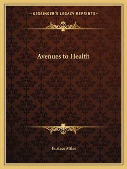 Paperback Avenues to Health Book