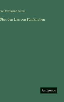 Hardcover Über den Lias von Fünfkirchen [German] Book