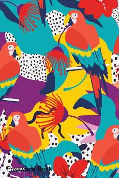 Paperback Password Book: Include Alphabetical Index With Tropical Jungle Leaves Parrots Book