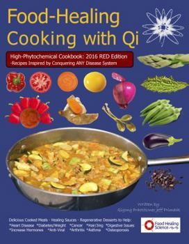 Spiral-bound Food Healing Cooking with Qi Book