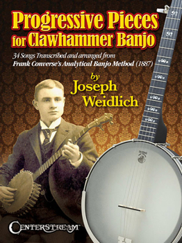 Paperback Progressive Pieces for Clawhammer Banjo Book