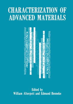 Hardcover Characterization of Advanced Materials Book