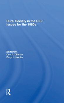 Paperback Rural Society in the U.S.: Issues for the 1980s Book