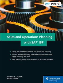 Hardcover Sales and Operations Planning with SAP IBP Book