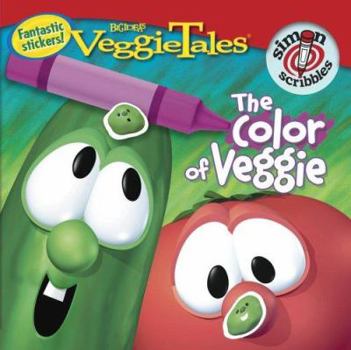 Paperback The Color of Veggie [With Dozens of Full-Color Stickers] Book