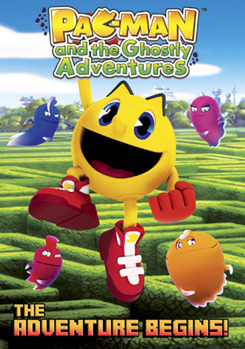 DVD Pac-Man and the Ghostly Adventures: The Adventure Begins! Book
