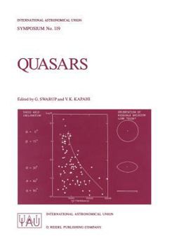 Paperback Quasars: Proceedings of the 119th Symposium of the International Astronomical Union, Held in Bangalore, India, December 2-6, 1985 Book