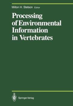 Paperback Processing of Environmental Information in Vertebrates Book